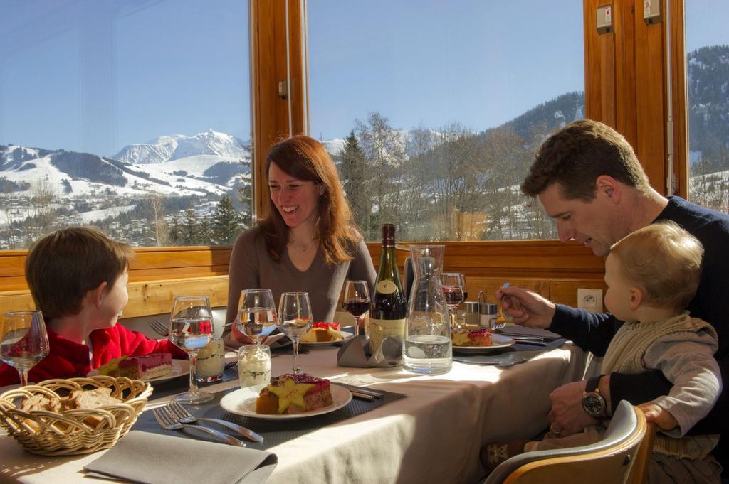 Hotel Vacances Bleues Les Chalets Du Prariand Megève Exteriér fotografie