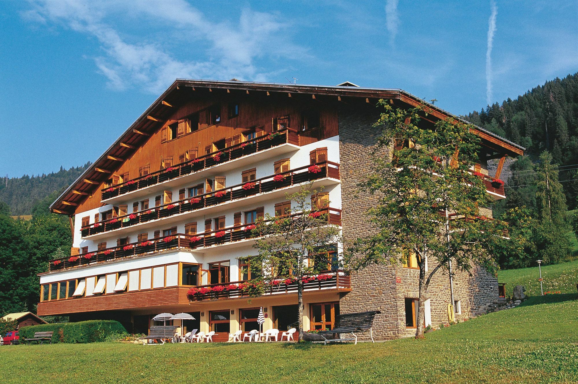 Hotel Vacances Bleues Les Chalets Du Prariand Megève Exteriér fotografie